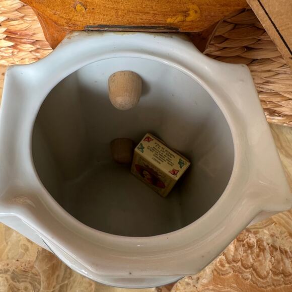 Salt Cellar Vintage Wall Hanger made in Germany - Picture 4 of 9